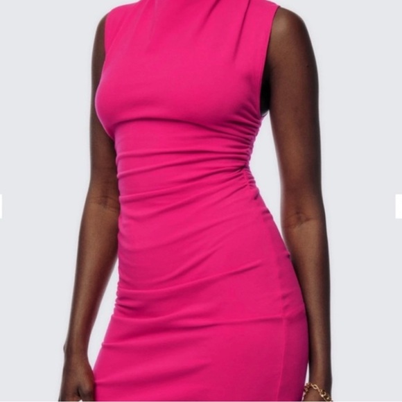 Reformation Alden Bold Red Dress - Picture 4 of 4